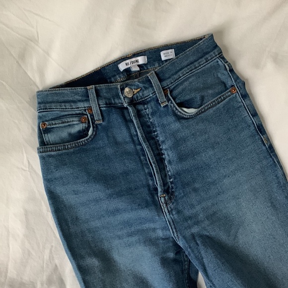 RE/DONE 70s Ultra High Rise Denim - Picture 3 of 5